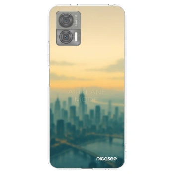 Picasee silikonska prozirna maskica za Motorola Edge 30 Neo - Airplane mode