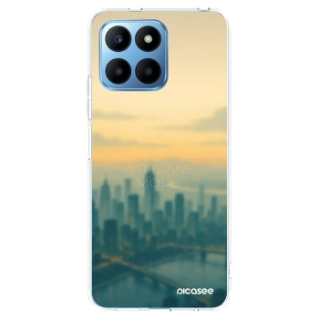 Picasee silikonska prozirna maskica za Honor 70 Lite - Airplane mode