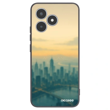 Picasee crna silikonska maskica za Realme C53 - Airplane mode