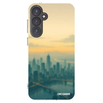 Picasee silikonska prozirna maskica za Samsung Galaxy S23 FE S711B - Airplane mode