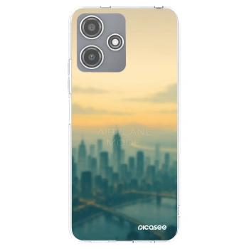 Picasee silikonska prozirna maskica za Xiaomi Redmi 12 5G - Airplane mode