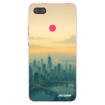 Picasee silikonska prozirna maskica za Xiaomi Mi 8 Lite - Airplane mode