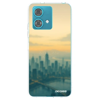 Picasee silikonska prozirna maskica za Motorola Edge 40 Neo - Airplane mode