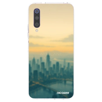 Picasee silikonska prozirna maskica za Xiaomi Mi 9 - Airplane mode