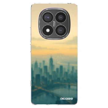 Picasee silikonska prozirna maskica za Xiaomi Redmi Note 14 Pro+ 5G - Airplane mode