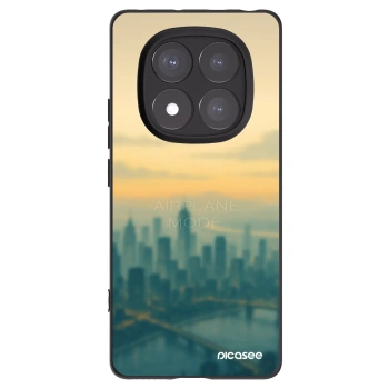 Picasee crna silikonska maskica za Xiaomi Redmi Note 14 Pro 5G - Airplane mode