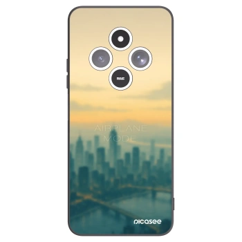 Picasee crna silikonska maskica za Xiaomi Redmi 14C - Airplane mode