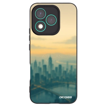 Picasee crna silikonska maskica za Honor 400 Lite 5G - Airplane mode