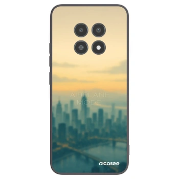 Picasee crna silikonska maskica za Realme 12X - Airplane mode