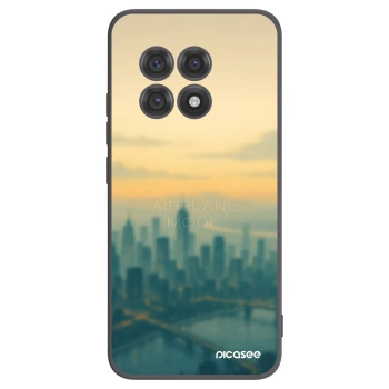 Picasee crna silikonska maskica za OnePlus 13R 5G - Airplane mode