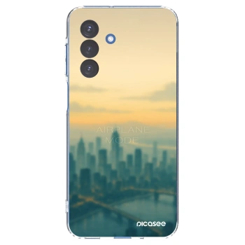 Picasee silikonska prozirna maskica za Samsung Galaxy A17 5G - Airplane mode