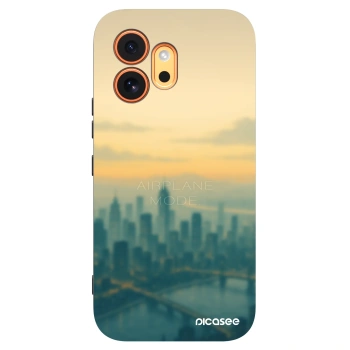 Picasee crna silikonska maskica za Honor 600 - Airplane mode