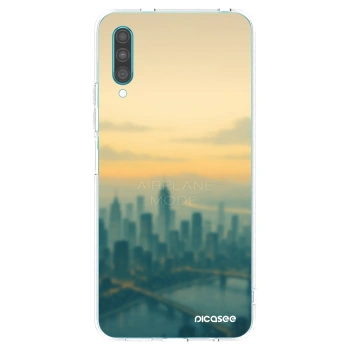 Picasee silikonska prozirna maskica za Samsung Galaxy A30s A307F - Airplane mode