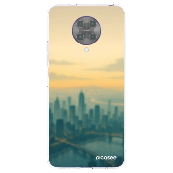Picasee silikonska prozirna maskica za Xiaomi Poco F2 Pro - Airplane mode
