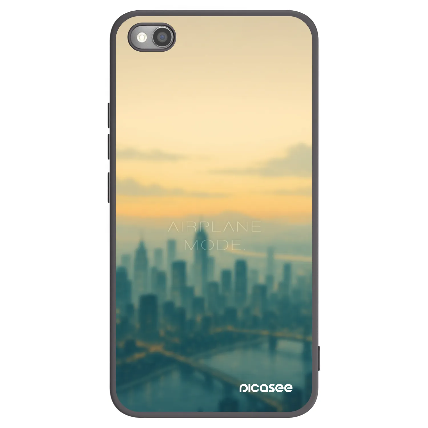 Picasee crna silikonska maskica za Xiaomi Redmi Note 11S 5G - Airplane mode