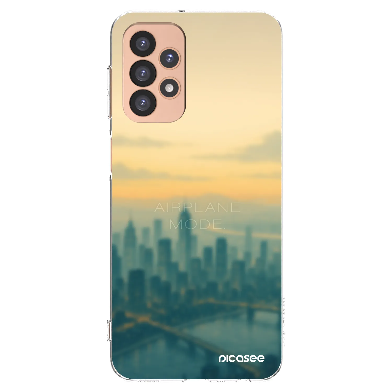 Picasee silikonska prozirna maskica za Samsung Galaxy A23 A236B 5G - Airplane mode