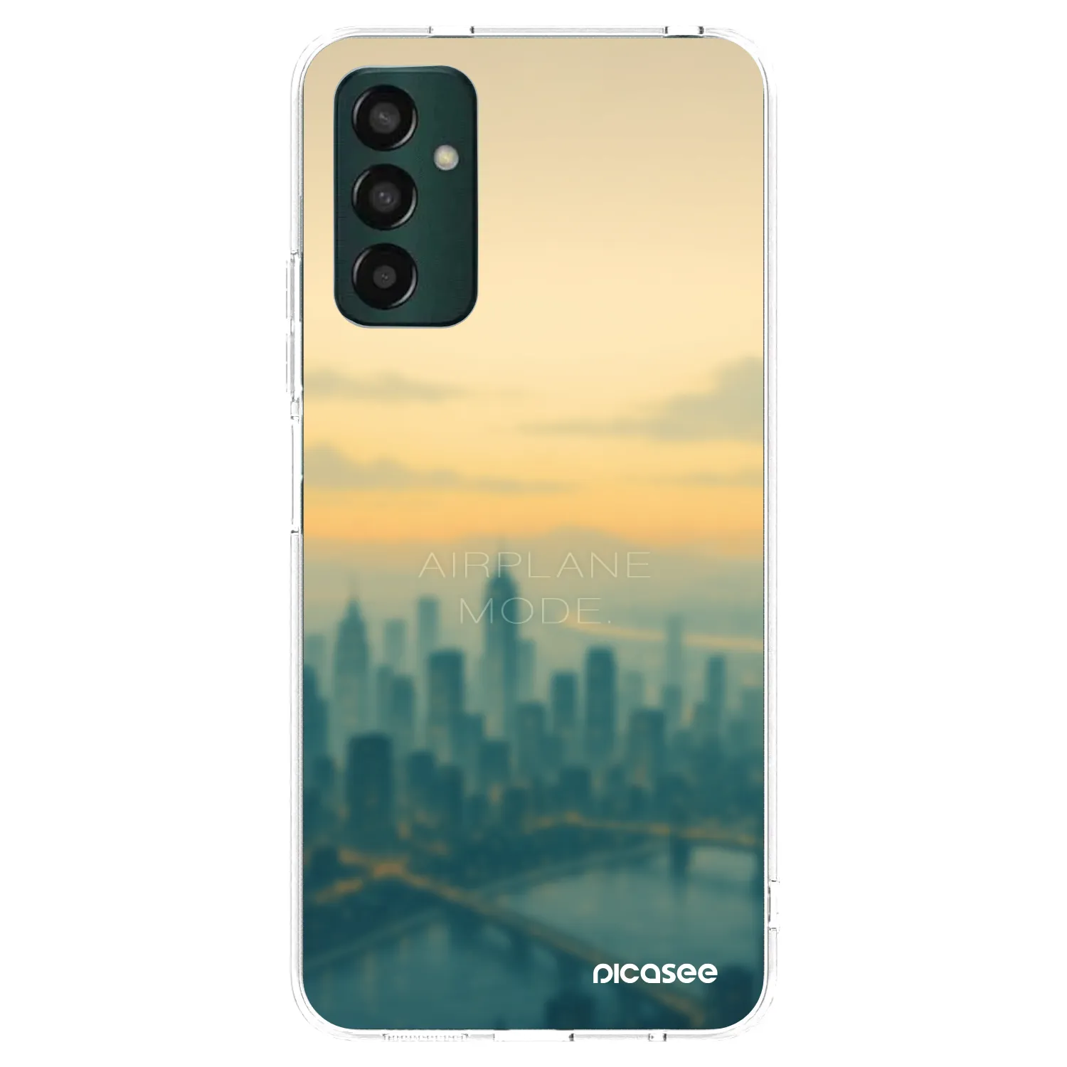 Picasee silikonska prozirna maskica za Samsung Galaxy M23 5G - Airplane mode