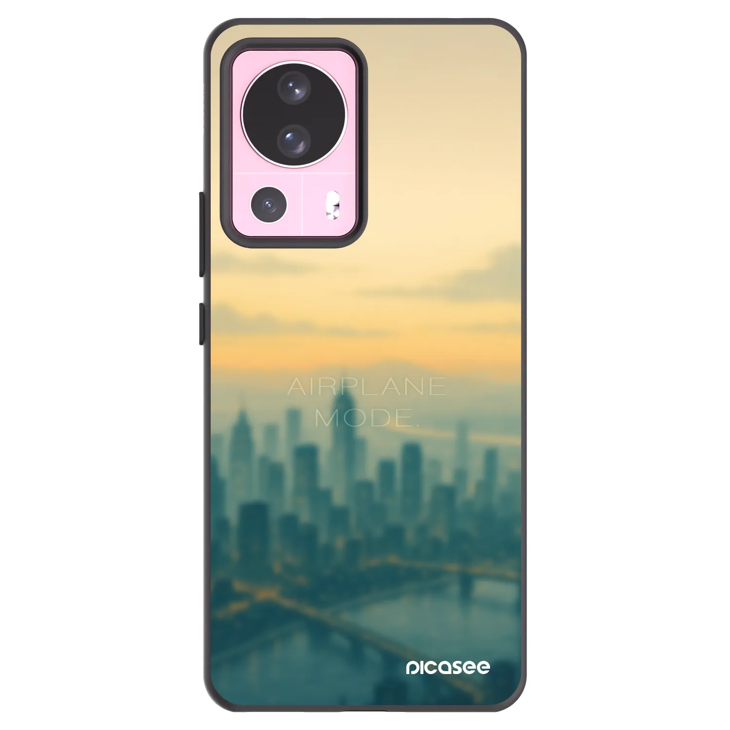 Picasee crna silikonska maskica za Xiaomi 13 Lite - Airplane mode