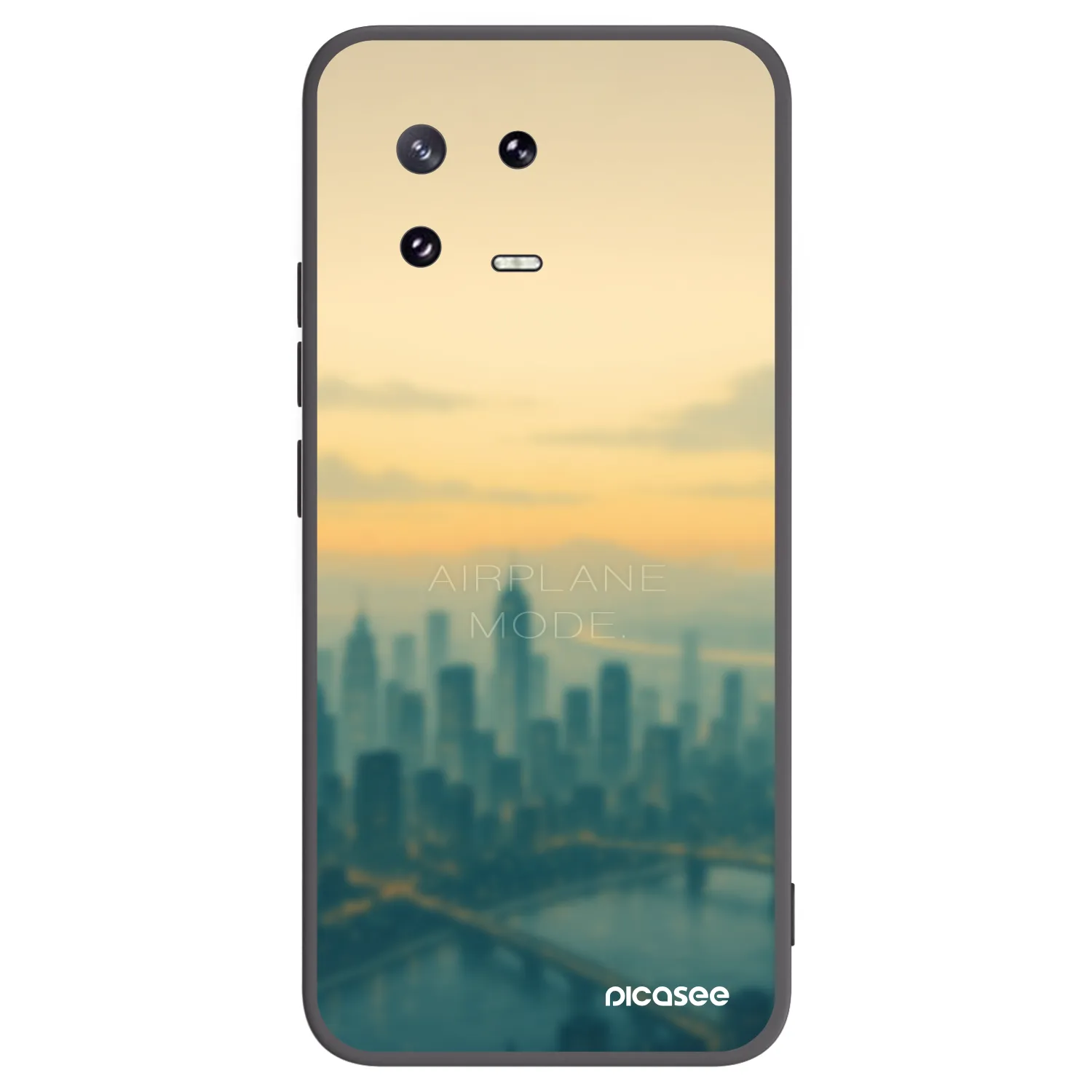 Picasee crna silikonska maskica za Xiaomi 13 Pro - Airplane mode