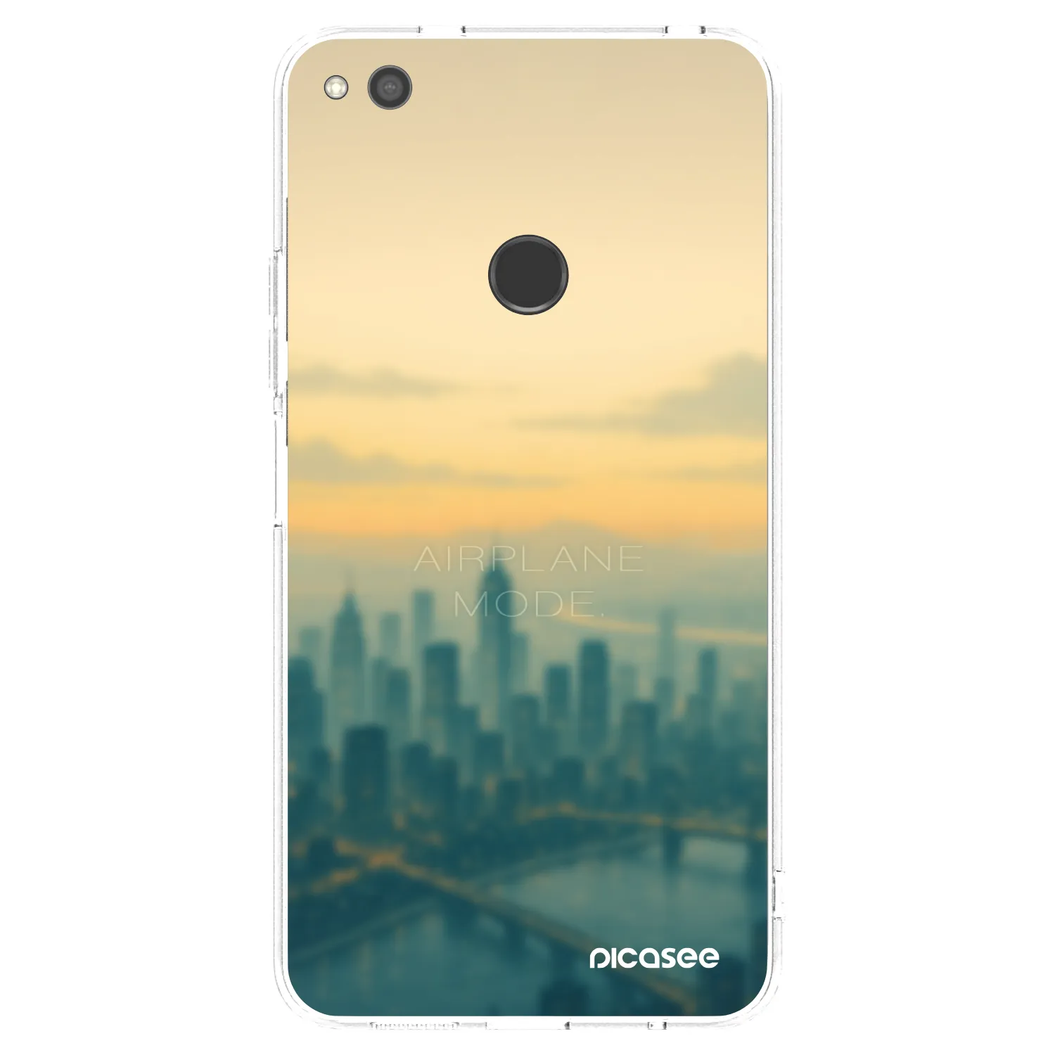 Picasee silikonska prozirna maskica za Huawei Mate 40 Pro - Airplane mode