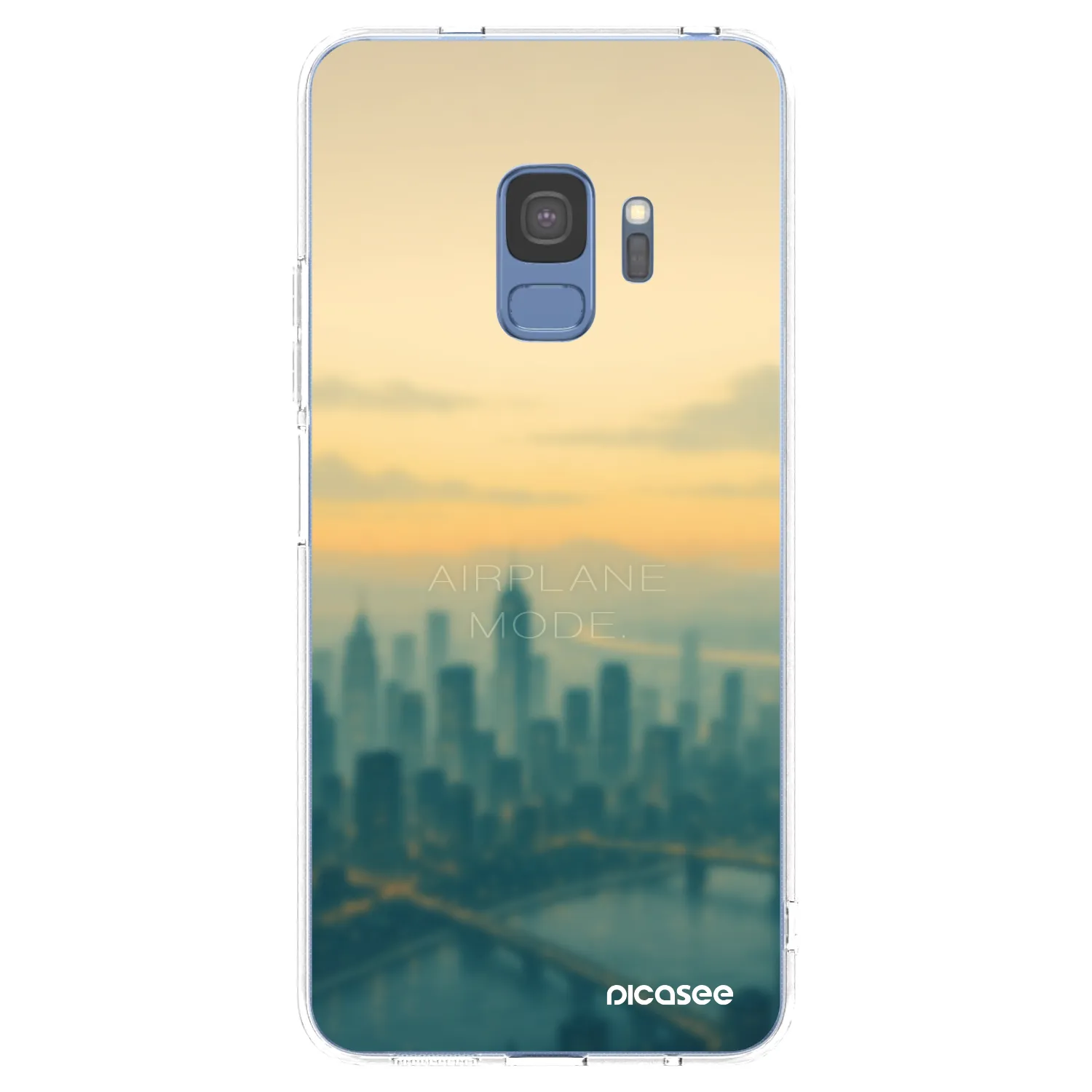 Picasee silikonska prozirna maskica za Samsung Galaxy S9 G960F - Airplane mode