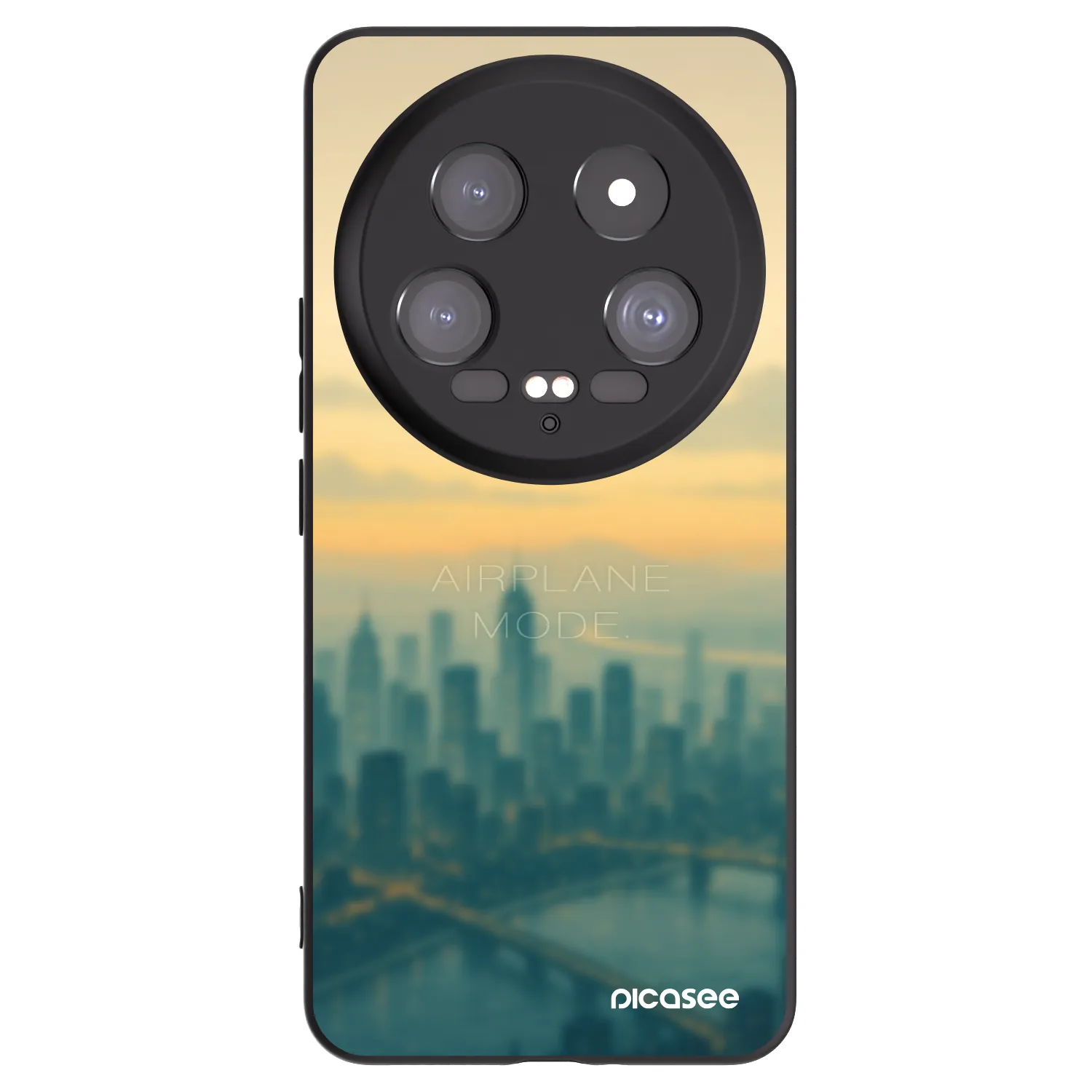 Picasee crna silikonska maskica za Xiaomi 14 Ultra - Airplane mode