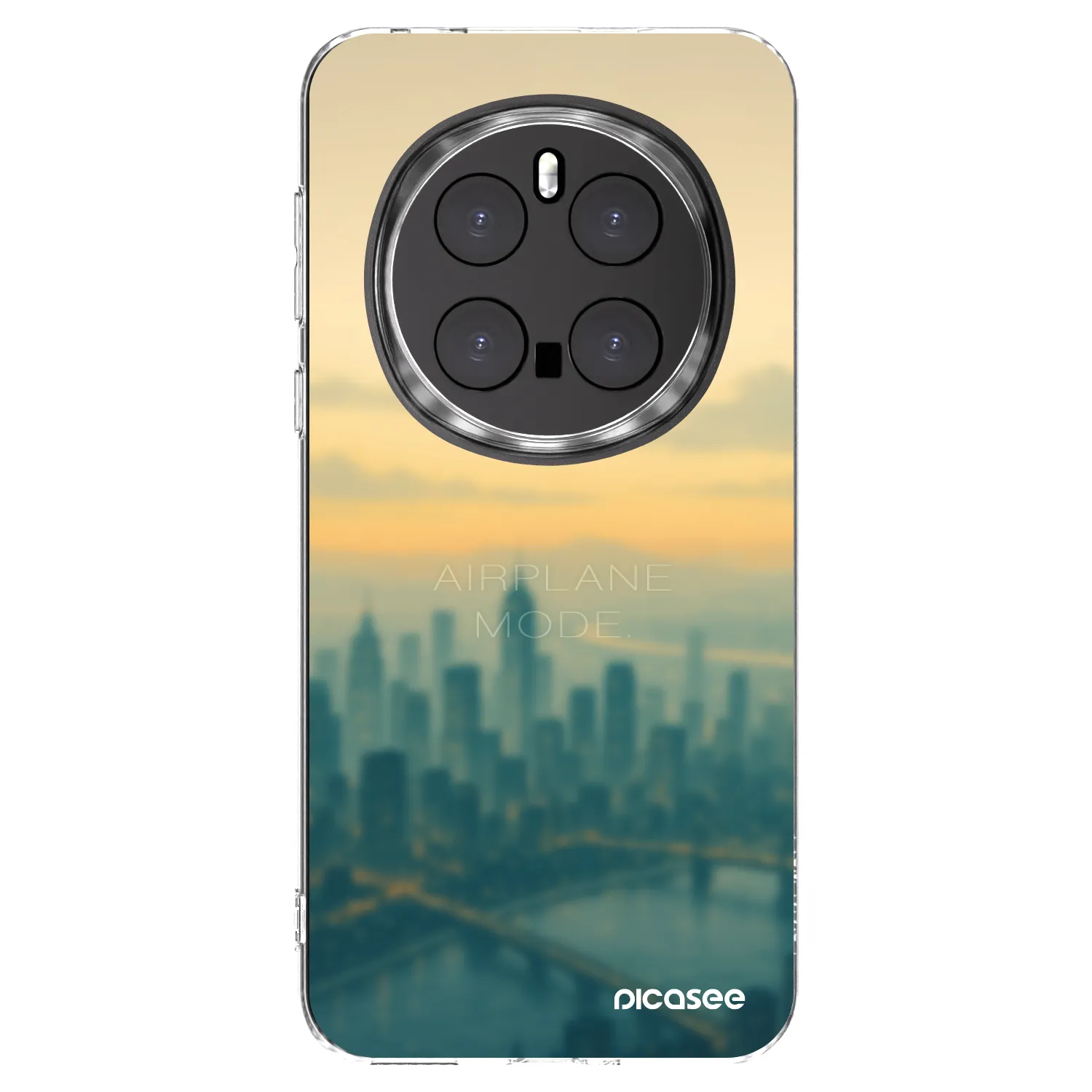 Picasee silikonska prozirna maskica za Honor Magic7 Pro 5G - Airplane mode