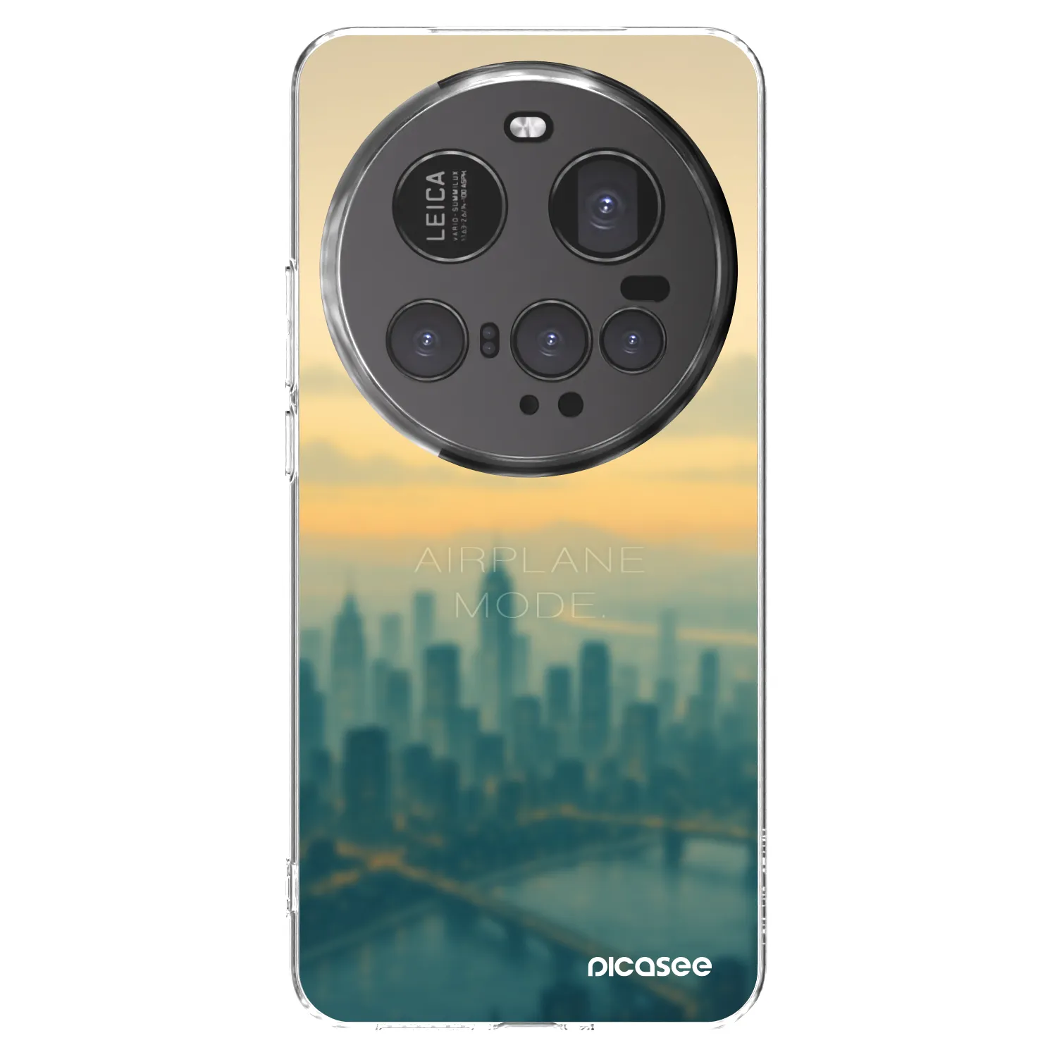 Picasee silikonska prozirna maskica za Xiaomi 15 Ultra - Airplane mode