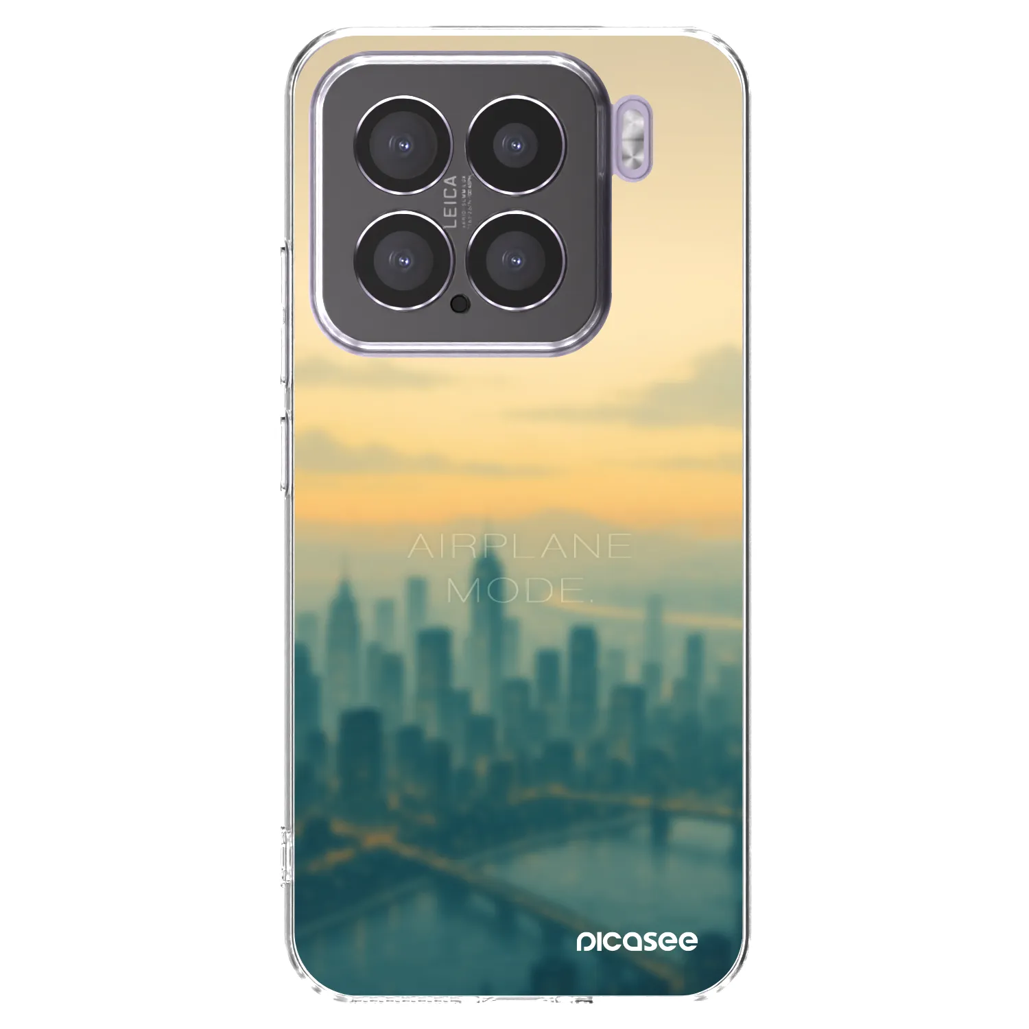 Picasee silikonska prozirna maskica za Xiaomi 15 - Airplane mode
