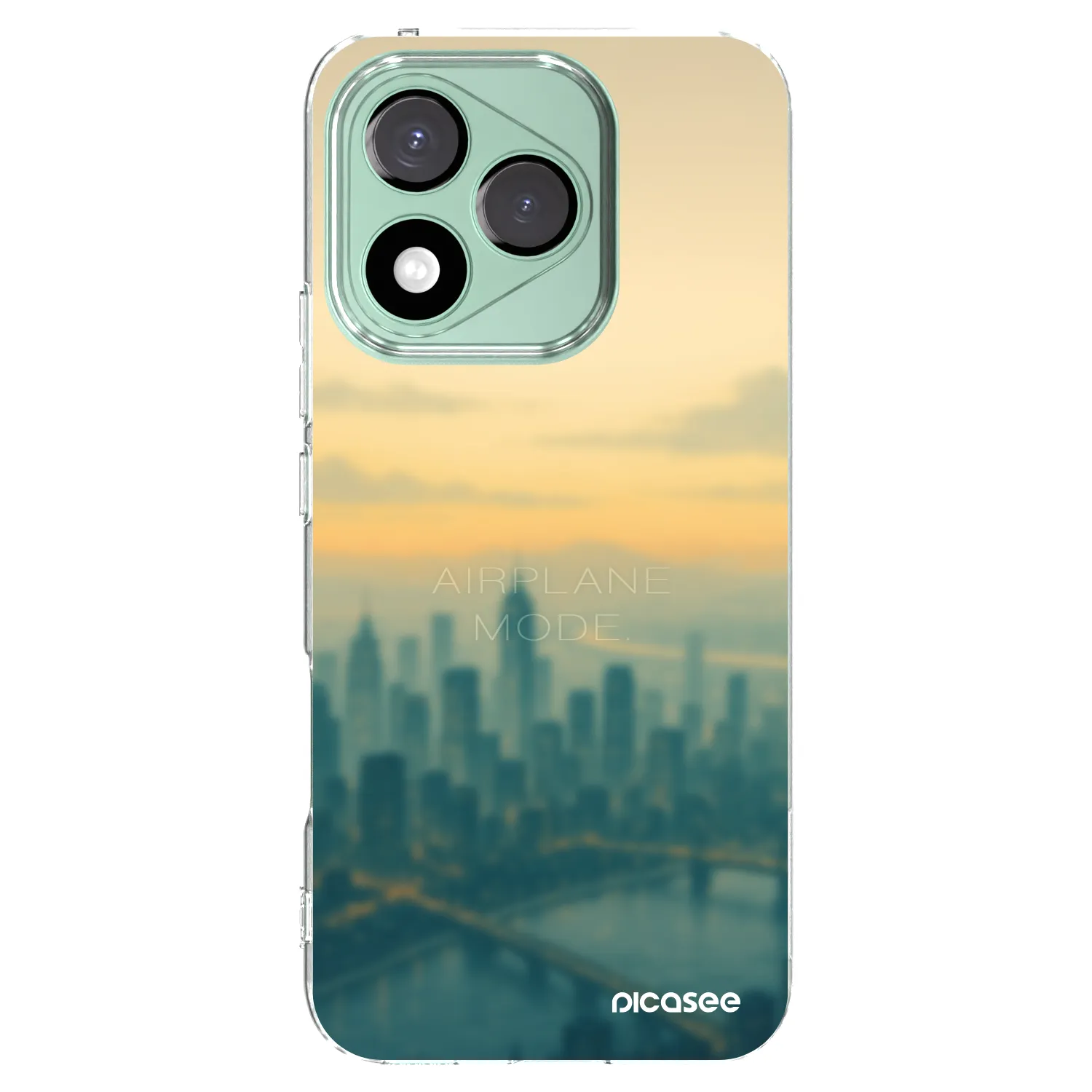 Picasee silikonska prozirna maskica za Honor 400 Lite 5G - Airplane mode
