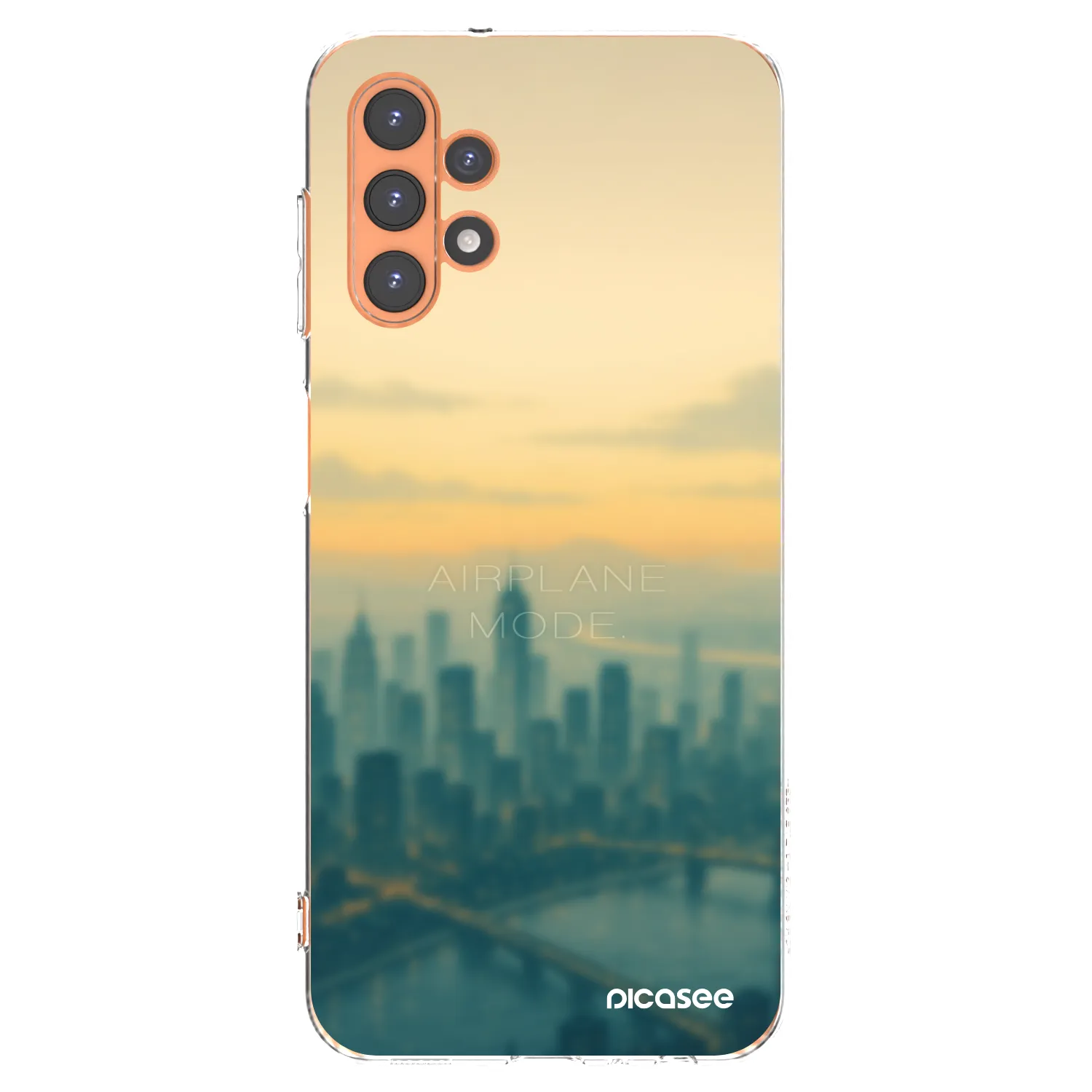 Picasee silikonska prozirna maskica za Samsung Galaxy A13 5G - Airplane mode