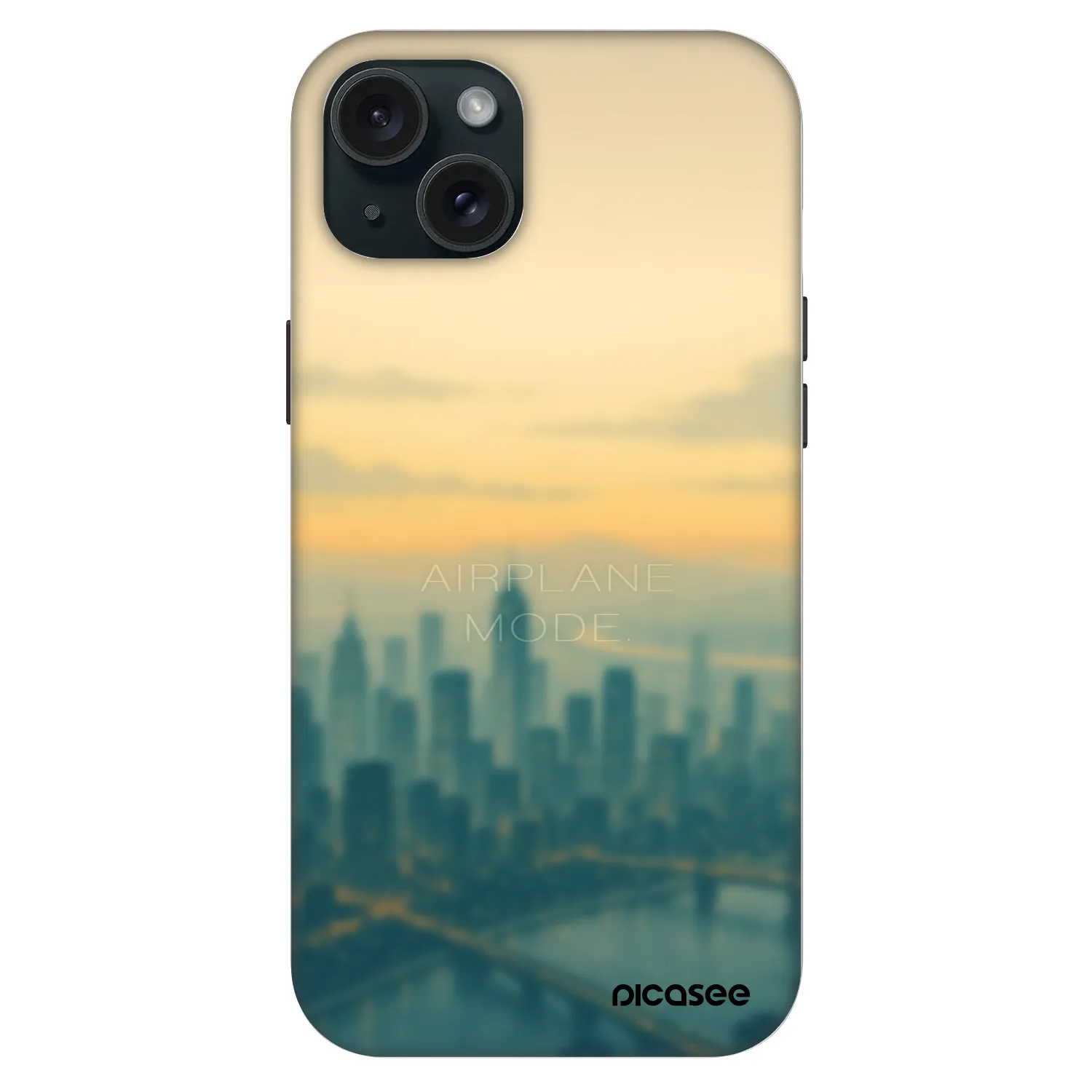 Picasee Fashion Case MagSafe za Apple iPhone 15 Plus - Airplane mode