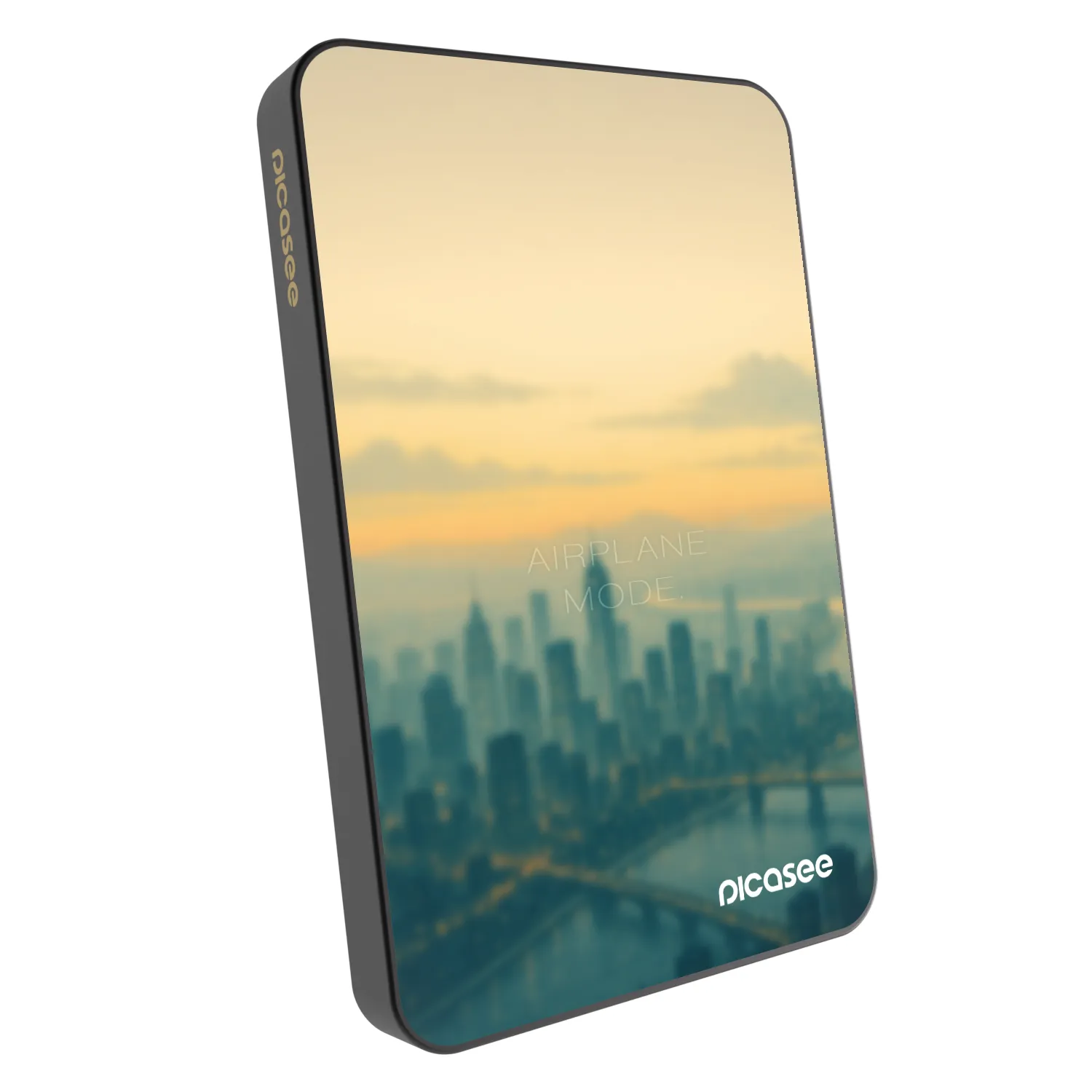 Picasee Prijenosni punjač s MagSafe 5 000 mAh Sivo - Airplane mode