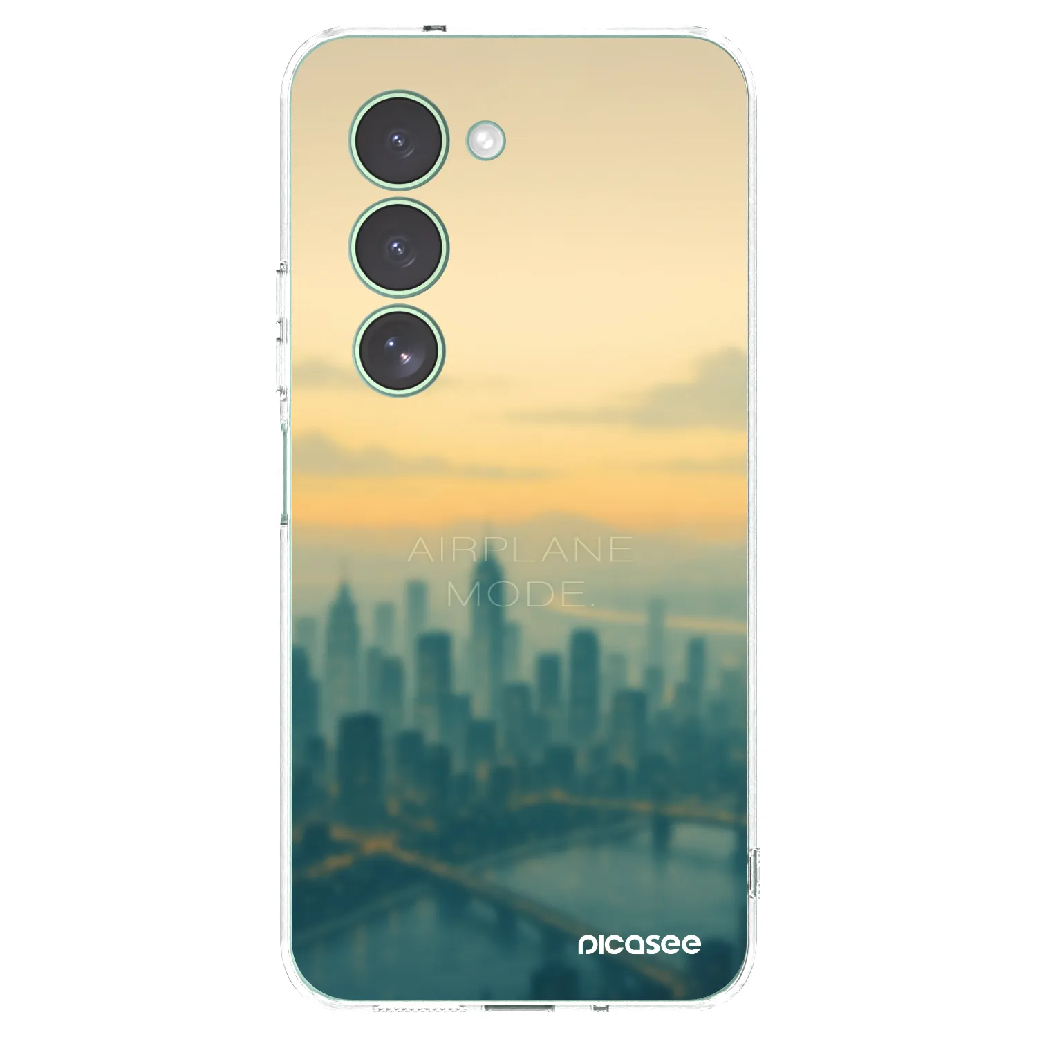 Picasee silikonska prozirna maskica za Xiaomi Redmi 15 5G - Airplane mode