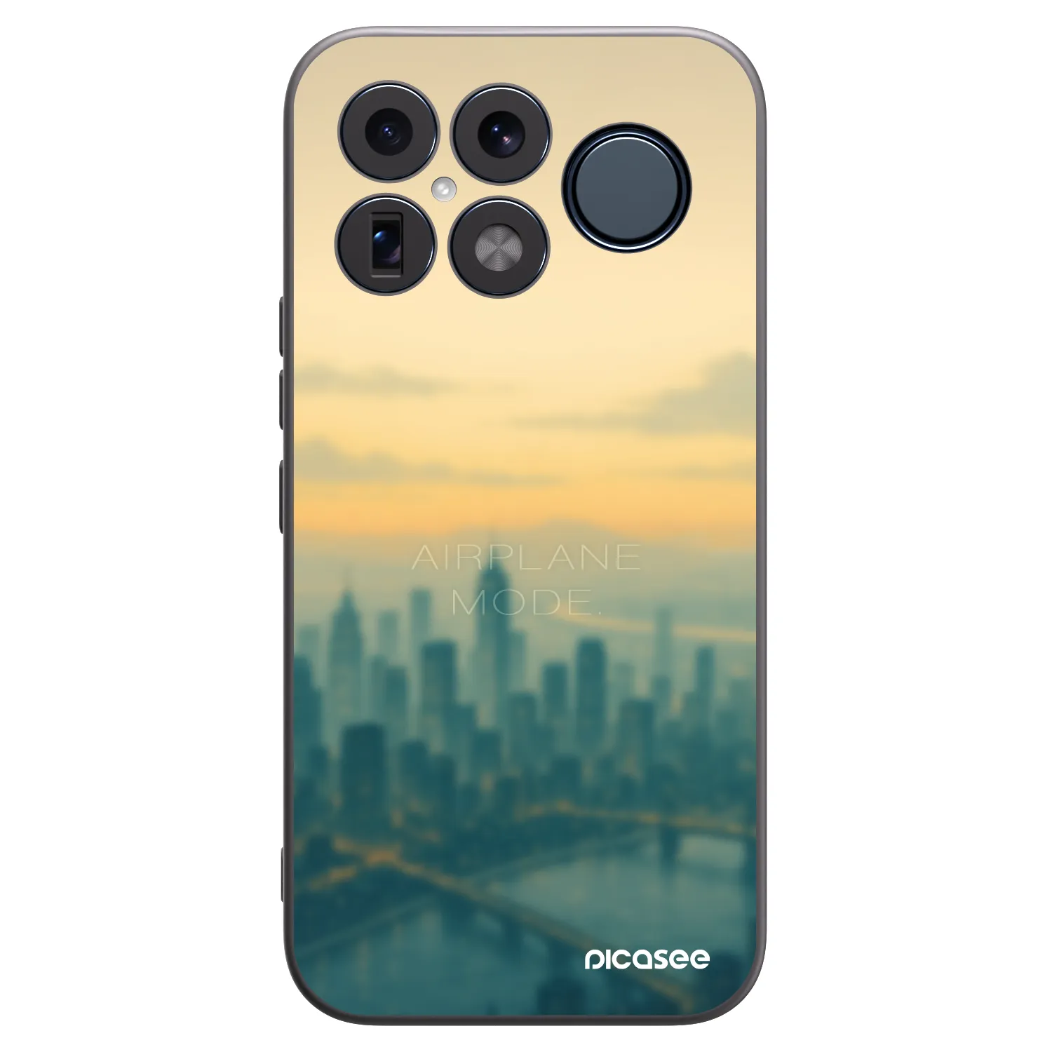 Picasee crna silikonska maskica za Xiaomi Poco F8 Ultra - Airplane mode