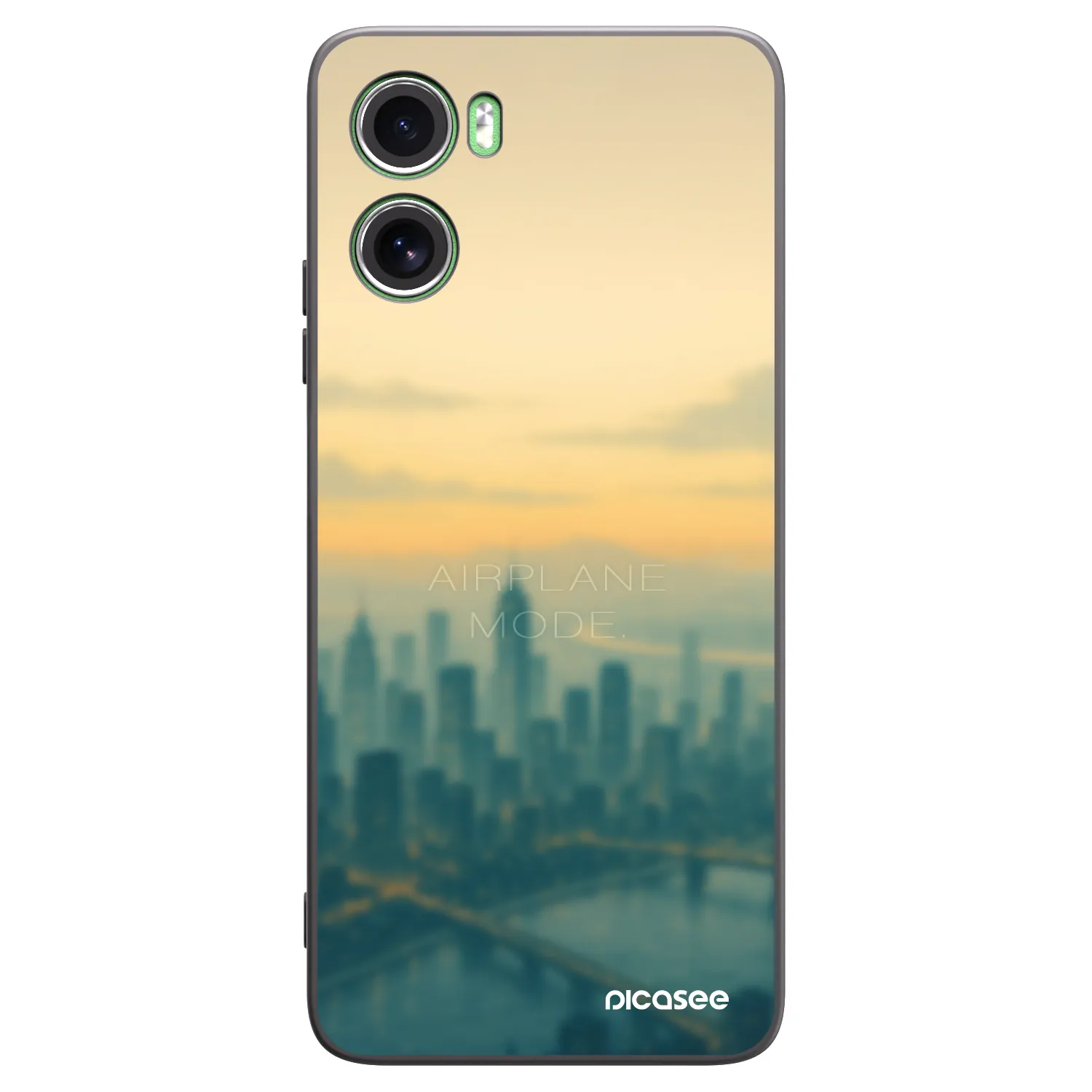 Picasee crna silikonska maskica za Motorola Moto G06 - Airplane mode