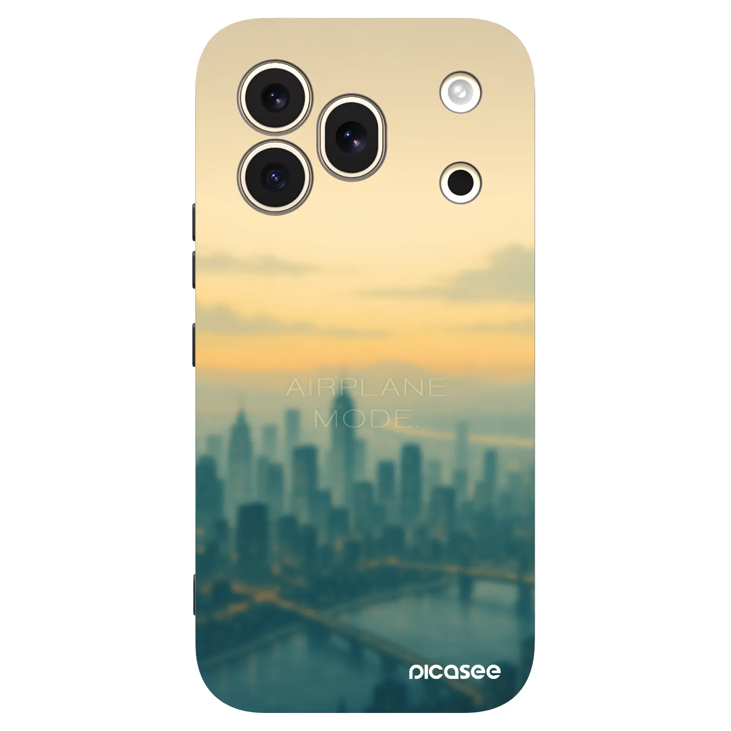 Picasee crna silikonska maskica za Honor 600 Pro - Airplane mode