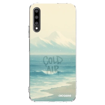 Picasee silikonska prozirna maskica za Honor 9X Pro - COLD AIR