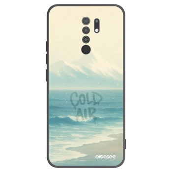 Picasee crna silikonska maskica za Xiaomi Redmi 9 - COLD AIR