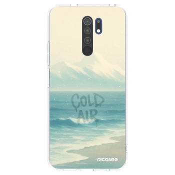 Picasee silikonska prozirna maskica za Xiaomi Redmi 9 - COLD AIR