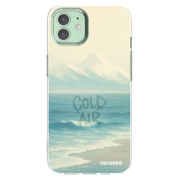 Picasee silikonska prozirna maskica za Apple iPhone 12 - COLD AIR
