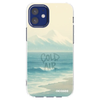 Picasee silikonska prozirna maskica za Apple iPhone 12 mini - COLD AIR