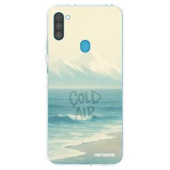 Picasee silikonska prozirna maskica za Samsung Galaxy M11 - COLD AIR