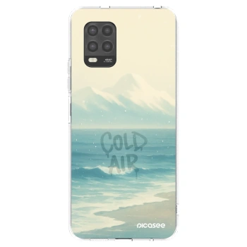 Picasee silikonska prozirna maskica za Xiaomi Mi 10 Lite - COLD AIR
