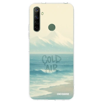 Picasee silikonska prozirna maskica za Realme 6i - COLD AIR