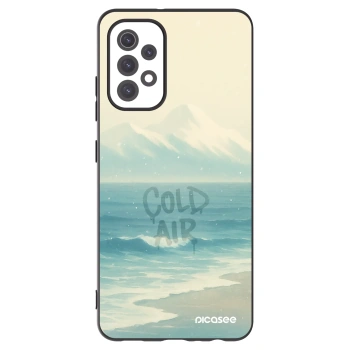 Picasee crna silikonska maskica za Samsung Galaxy A32 5G A326B - COLD AIR