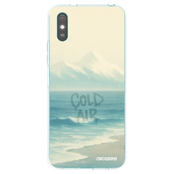 Picasee silikonska prozirna maskica za Xiaomi Redmi 9AT - COLD AIR