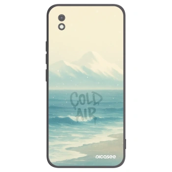 Picasee crna silikonska maskica za Xiaomi Redmi 9AT - COLD AIR