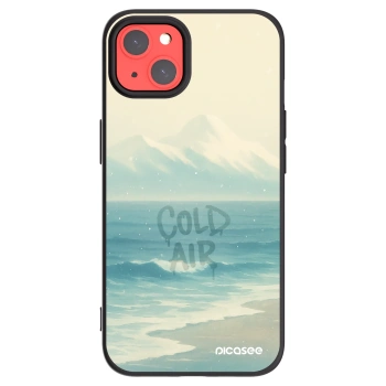 Picasee crna silikonska maskica za Apple iPhone 13 - COLD AIR