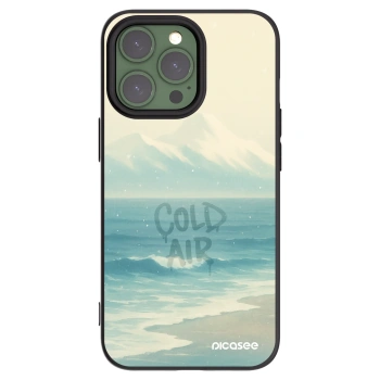 Picasee crna silikonska maskica za Apple iPhone 13 Pro - COLD AIR